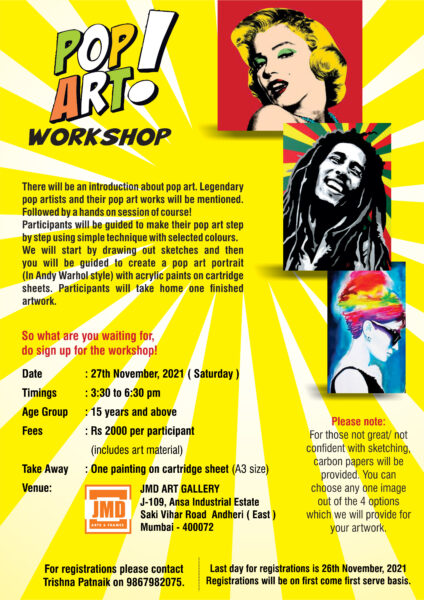 POP ART WORKSHOP