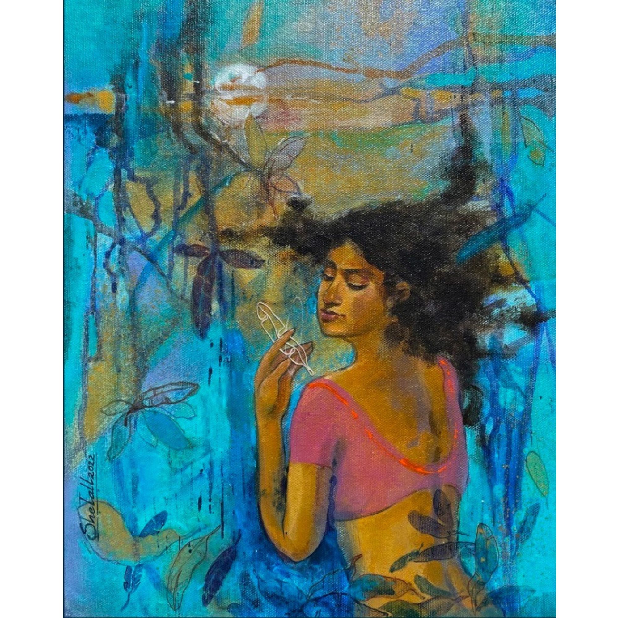 Dream III by Shell Mahajan original Painting